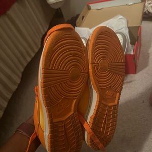 Orange magma dunks. Bought but only wore once.